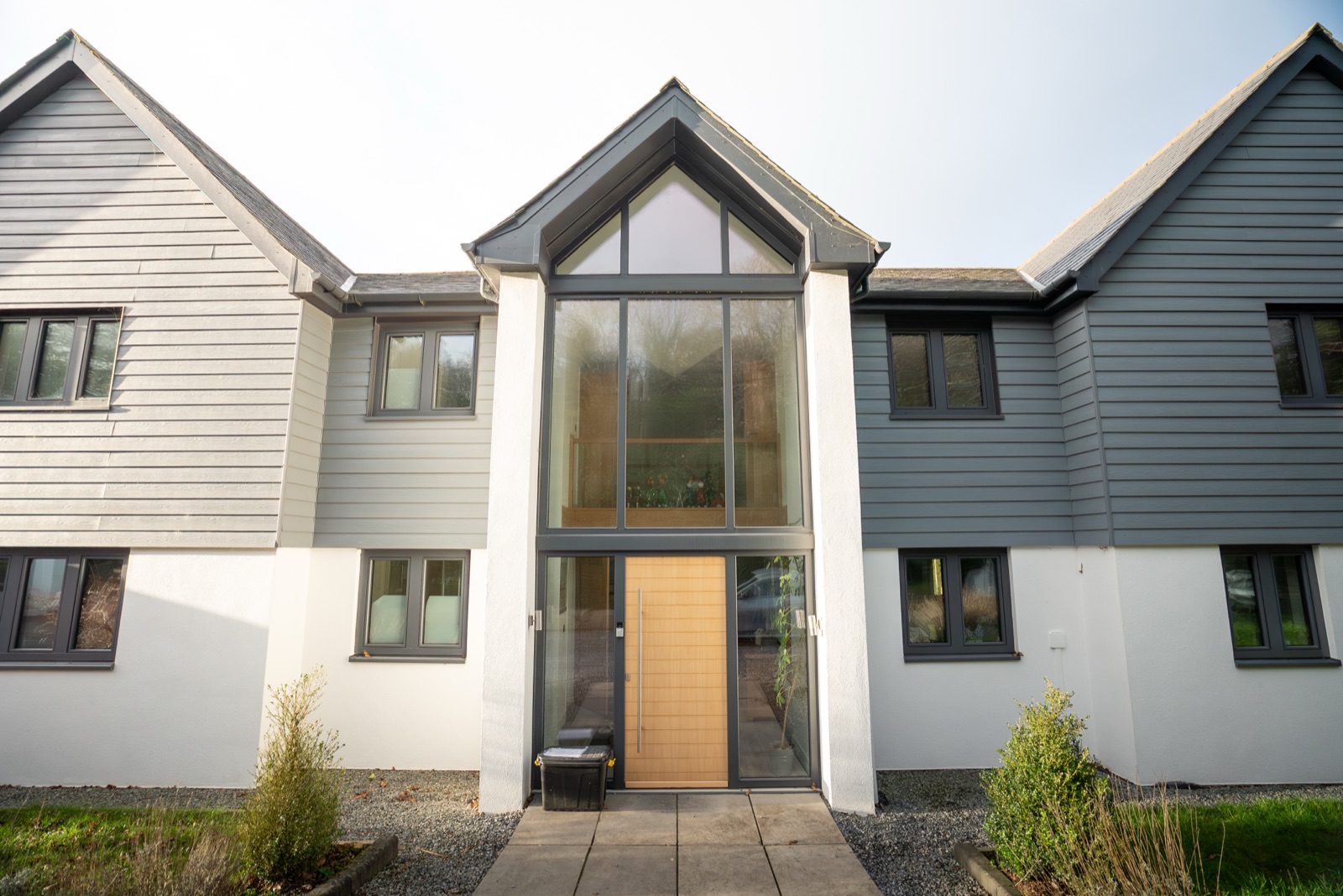Luxury home entrance — property photography for a client website by Reece Payne